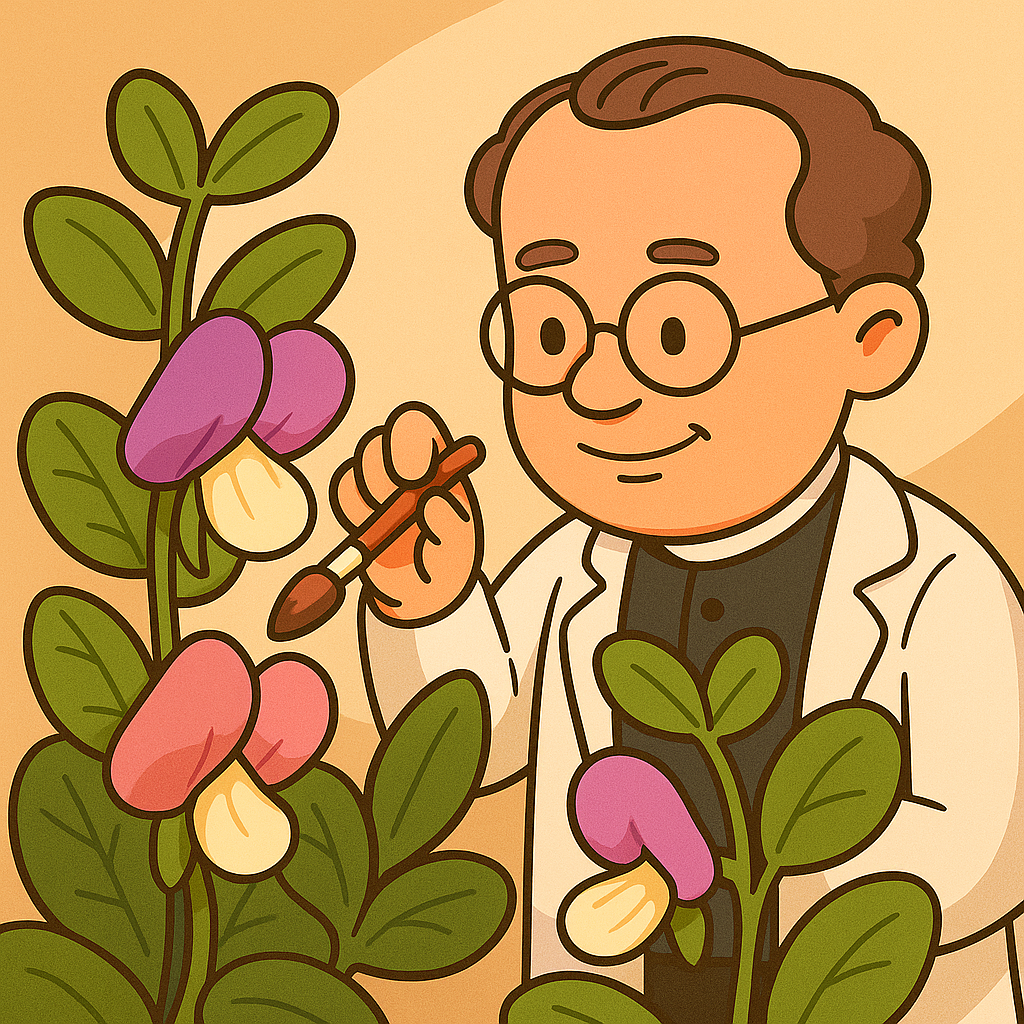 scientist studying non-mendelian traits